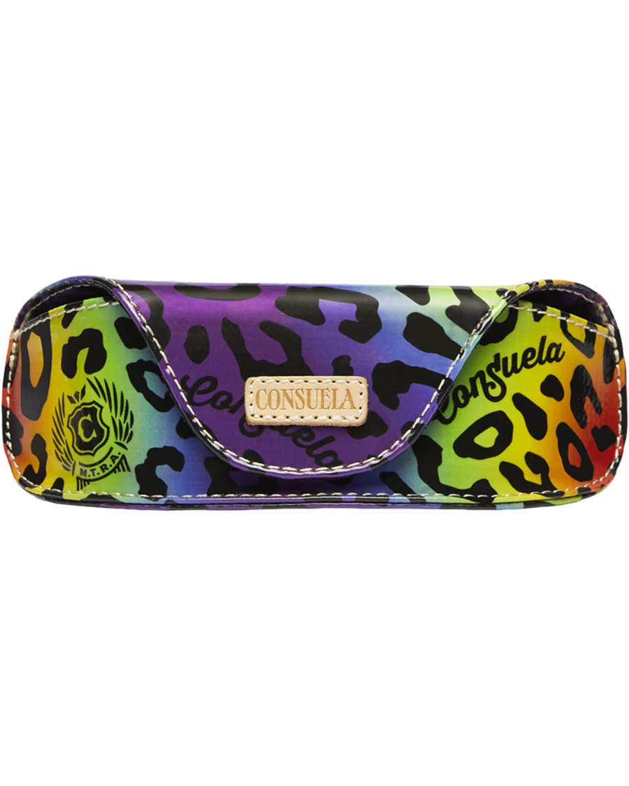 Consuela - Sunglass Case - Lavender Leopard - RESTOCK!!!