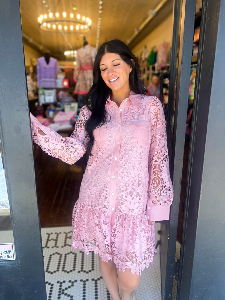 Penelope Lace Dress M