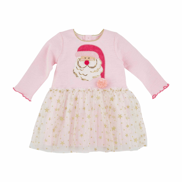 Pink Mesh Santa Dress