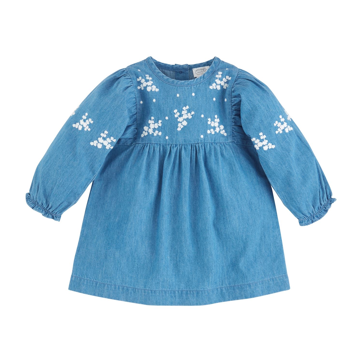 Denim Embrodiery Dress Honeysuckle Rose Boutique Denim Embrodiery Dress Honeysuckle Rose Boutique