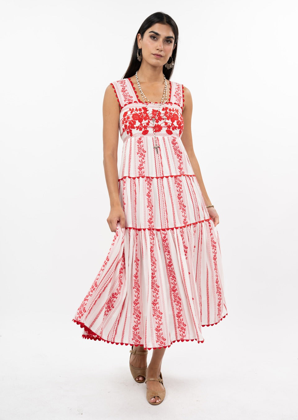 Dress Rosa Flag Rosa Dress – Honeysuckle Rose Boutique