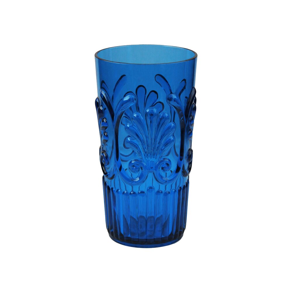 Le Cadeaux Ice Tea Glasses-Blue – Honeysuckle Rose Boutique