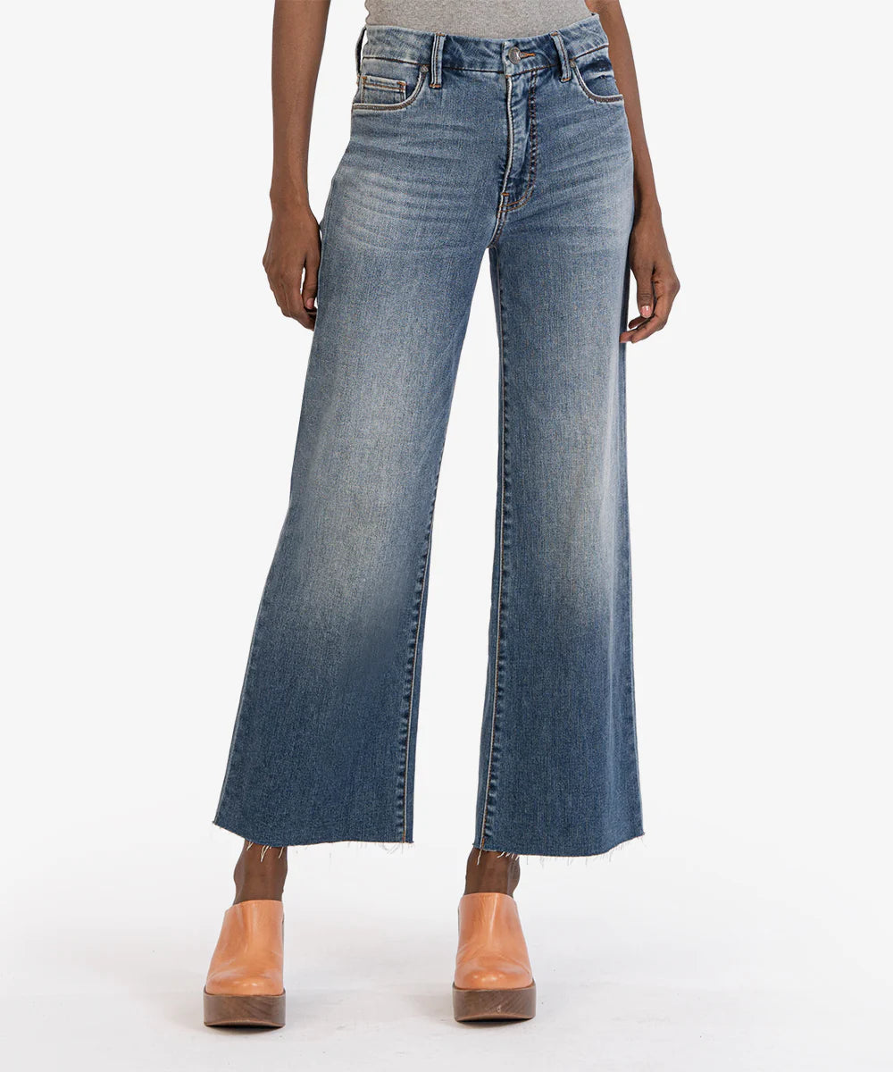 High Rise Wide Leg Jean